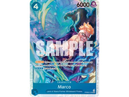 Marco (Super Rare) – PRB-02 Premium Booster Vol 2 | Carta ONE PIECE en México