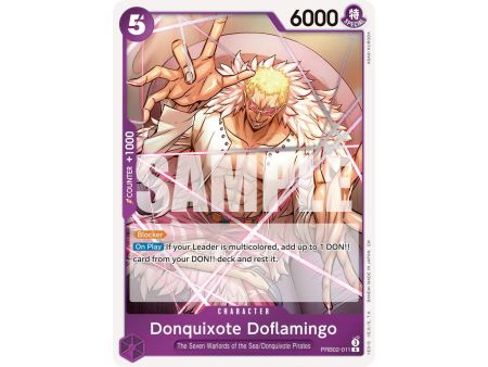Donquixote Doflamingo (Rare) – PRB-02 Premium Booster Vol 2 | Carta ONE PIECE en México