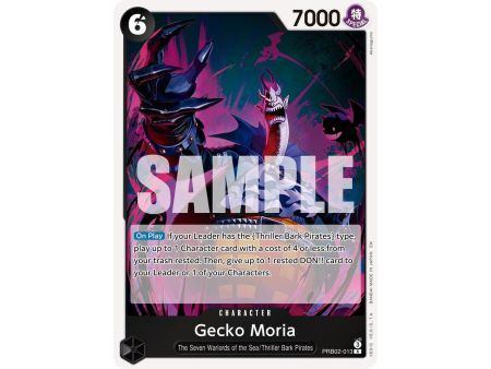 Gecko Moria (Rare) – PRB-02 Premium Booster Vol 2 | Carta ONE PIECE en México