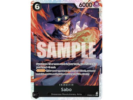 Sabo (Super Rare) – PRB-02 Premium Booster Vol 2 | Carta ONE PIECE en México