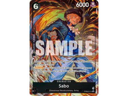 Sabo (Alternate Art) – PRB-02 Premium Booster Vol 2 | Carta ONE PIECE en México