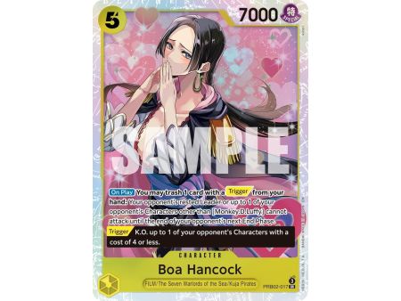 Boa Hancock (Super Rare) – PRB-02 Premium Booster Vol 2 | Carta ONE PIECE en México