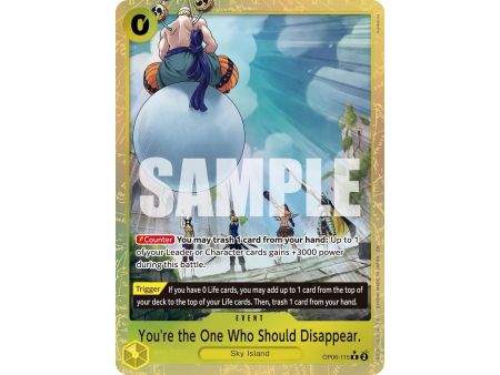 You're the One Who Should Disappear (Alternate Art) (PRB-02) – PRB-02 Premium Booster Vol 2 | Carta ONE PIECE en México