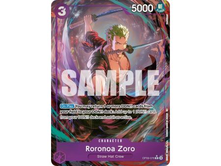 Roronoa Zoro (Alternate Art) (PRB-02) – PRB-02 Premium Booster Vol 2 | Carta ONE PIECE en México