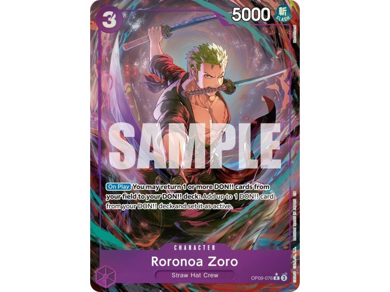 Roronoa Zoro (Alternate Art) (PRB-02) – PRB-02 Premium Booster Vol 2 | Carta ONE PIECE en México