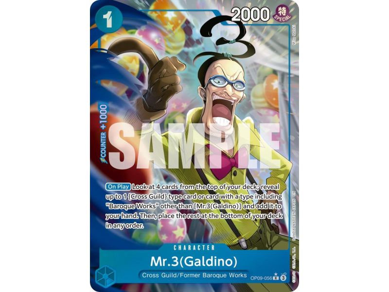 Mr.3(Galdino) (Alternate Art) (PRB-02) – PRB-02 Premium Booster Vol 2 | Carta ONE PIECE en México