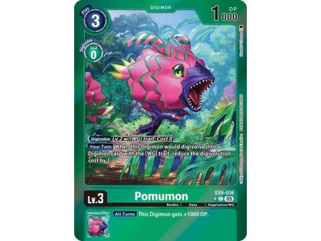 Pomumon (Limited Foil) – EX09 Versus Monster | Carta DIGIMON en México