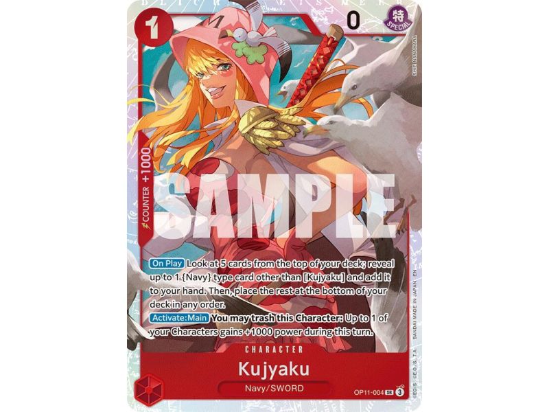 Kujyaku (Super Rare) – OP11 A Fist of Divine Speed | Carta ONE PIECE en México