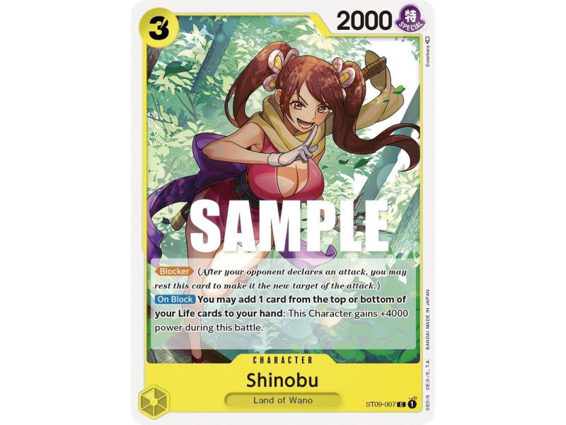 Shinobu (Common) – ONE PIECE DECKS | Carta ONE PIECE en México