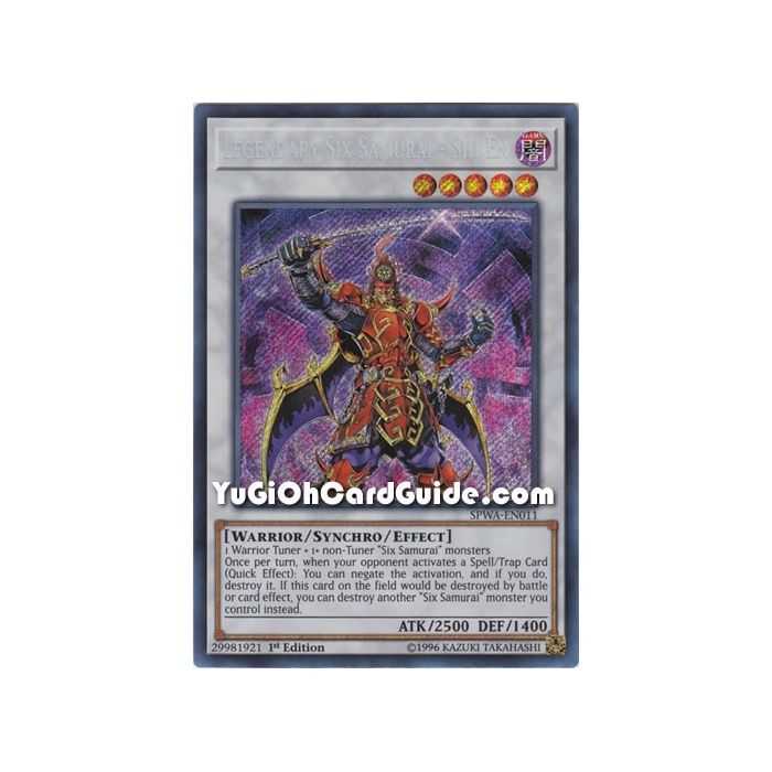 Legendary Six Samurai - Shi En (Secret Rare) – Spirit Warriors | Carta YUGIOH en México