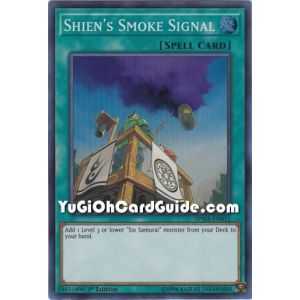 Shien's Smoke Signal (Super Rare) – Spirit Warriors | Carta YUGIOH en México