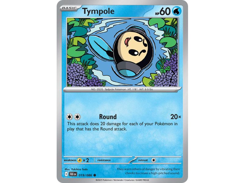 Tympole (Common) – Black Bolt SV10.5 | Carta POKEMON en México