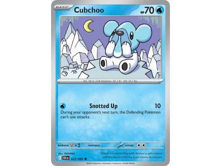 Cubchoo (Common) – Black Bolt SV10.5 | Carta POKEMON en México