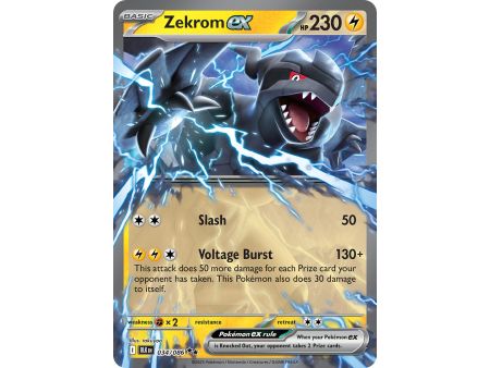 Zekrom ex (Double Rare) – Black Bolt SV10.5 | Carta POKEMON en México