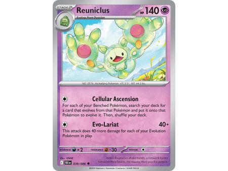 Reuniclus (Uncommon) – Black Bolt SV10.5 | Carta POKEMON en México