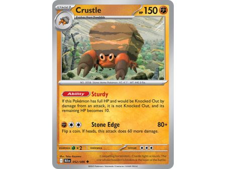 Crustle (Uncommon) – Black Bolt SV10.5 | Carta POKEMON en México