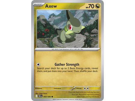 Axew (Common) – Black Bolt SV10.5 | Carta POKEMON en México