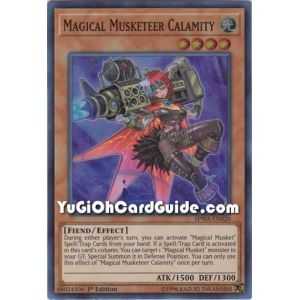 Magical Musketeer Calamity (Super Rare) – Spirit Warriors | Carta YUGIOH en México
