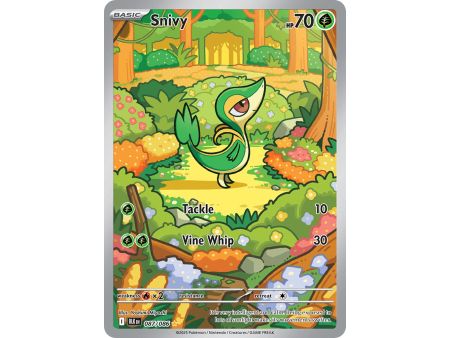 Snivy (Illustration Rare) – Black Bolt SV10.5 | Carta POKEMON en México