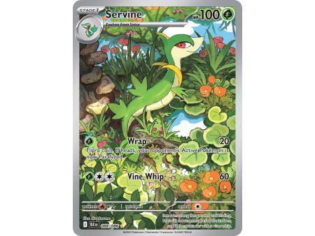 Servine (Illustration Rare) – Black Bolt SV10.5 | Carta POKEMON en México