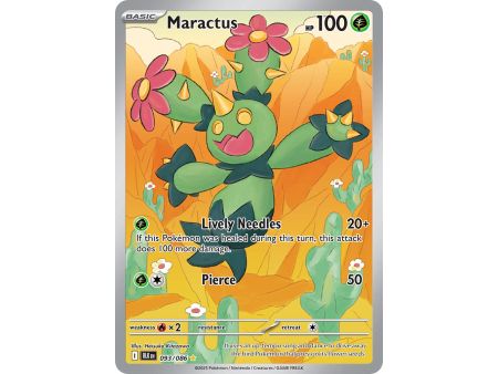 Maractus (Illustration Rare) – Black Bolt SV10.5 | Carta POKEMON en México