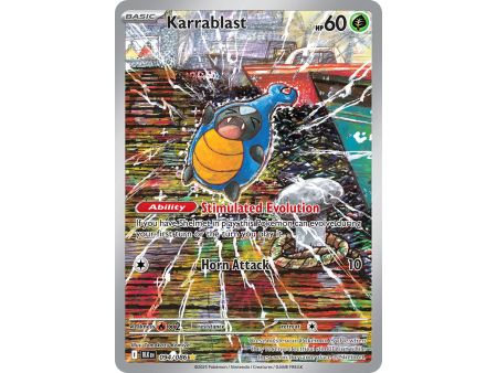 Karrablast (Illustration Rare) – Black Bolt SV10.5 | Carta POKEMON en México