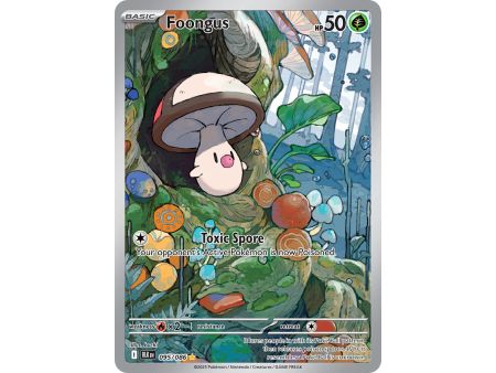 Foongus (Illustration Rare) – Black Bolt SV10.5 | Carta POKEMON en México