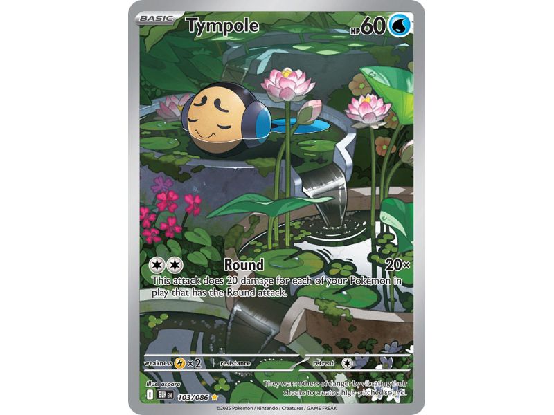 Tympole (Illustration Rare) – Black Bolt SV10.5 | Carta POKEMON en México