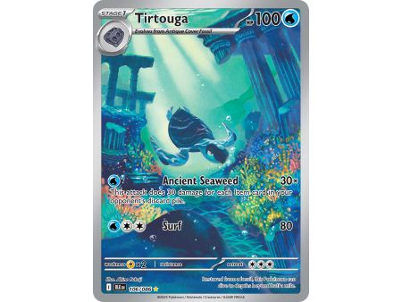 Tirtouga (Illustration Rare) – Black Bolt SV10.5 | Carta POKEMON en México