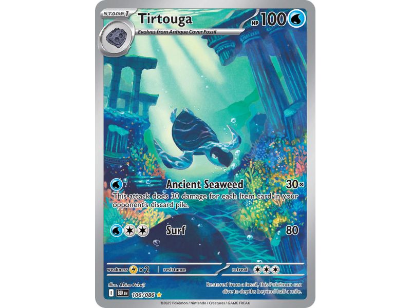 Tirtouga (Illustration Rare) – Black Bolt SV10.5 | Carta POKEMON en México