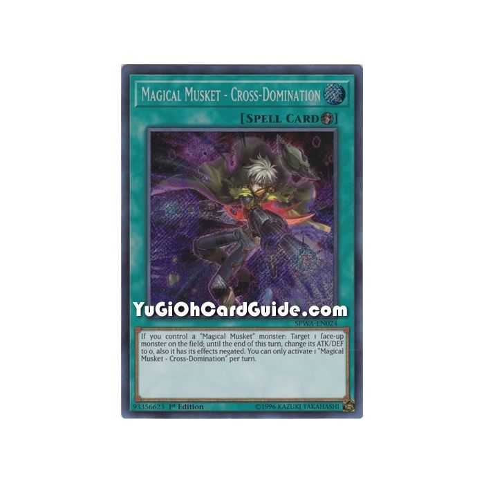 Magical Musket - Cross - Domination (Secret Rare) – Spirit Warriors | Carta YUGIOH en México