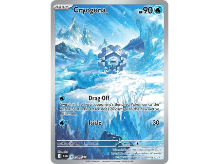 Cryogonal (Illustration Rare) – Black Bolt SV10.5 | Carta POKEMON en México