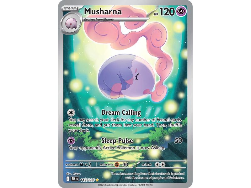 Musharna (Illustration Rare) – Black Bolt SV10.5 | Carta POKEMON en México