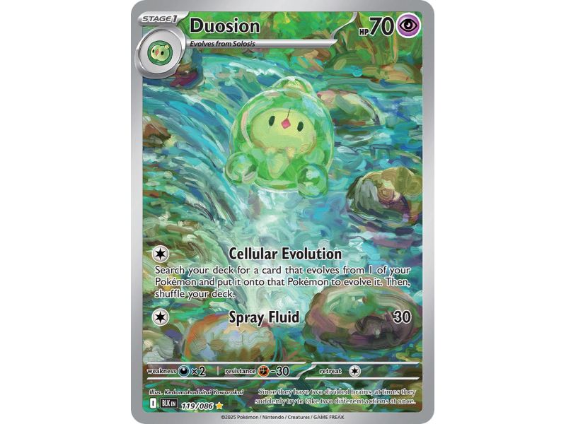 Duosion (Illustration Rare) – Black Bolt SV10.5 | Carta POKEMON en México