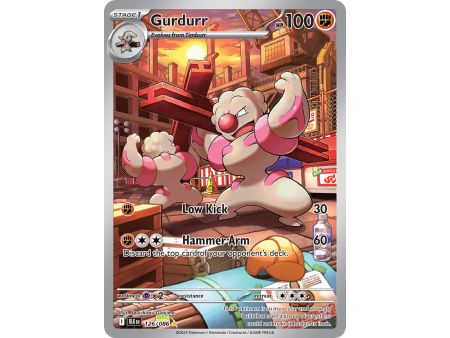 Gurdurr (Illustration Rare) – Black Bolt SV10.5 | Carta POKEMON en México