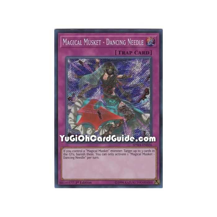Magical Musket - Dancing Needle (Secret Rare) – Spirit Warriors | Carta YUGIOH en México