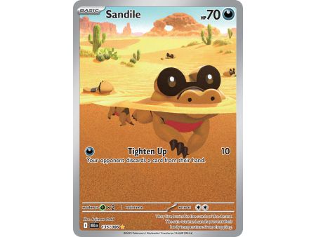 Sandile (Illustration Rare) – Black Bolt SV10.5 | Carta POKEMON en México