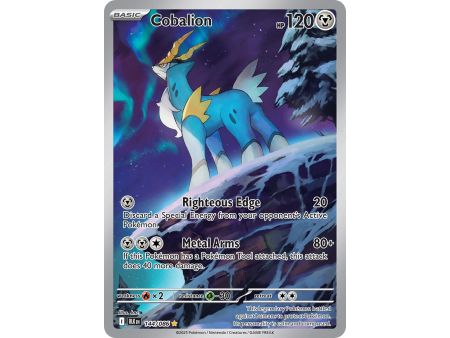 Cobalion (Illustration Rare) – Black Bolt SV10.5 | Carta POKEMON en México