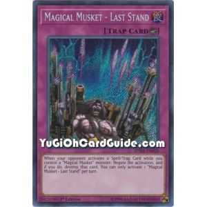 Magical Musket - Last Stand (Secret Rare) – Spirit Warriors | Carta YUGIOH en México