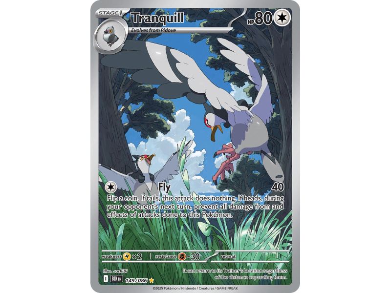 Tranquill (Illustration Rare) – Black Bolt SV10.5 | Carta POKEMON en México