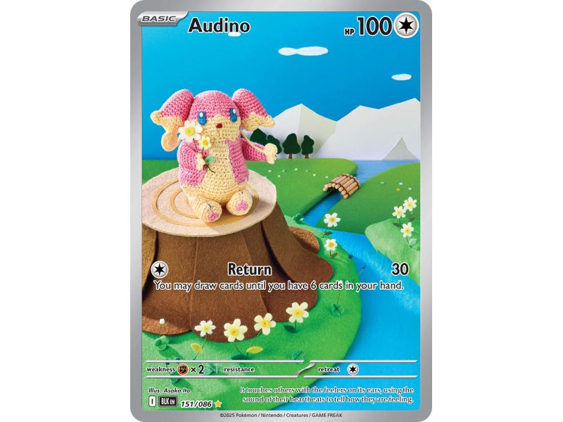 Audino (Illustration Rare) – Black Bolt SV10.5 | Carta POKEMON en México