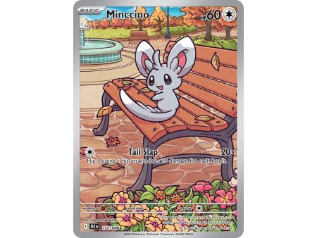 Minccino (Illustration Rare) – Black Bolt SV10.5 | Carta POKEMON en México