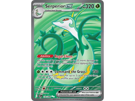 Serperior ex (Ultra Rare) – Black Bolt SV10.5 | Carta POKEMON en México
