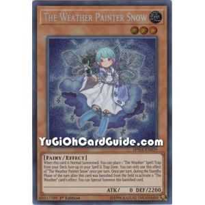 The Weather Painter Snow (Secret Rare) – Spirit Warriors | Carta YUGIOH en México
