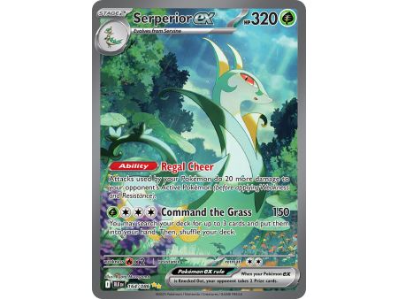 Serperior ex (Special Illustration Rare) – Black Bolt SV10.5 | Carta POKEMON en México