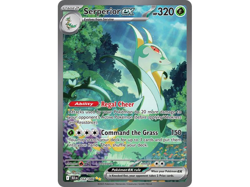 Serperior ex (Special Illustration Rare) – Black Bolt SV10.5 | Carta POKEMON en México