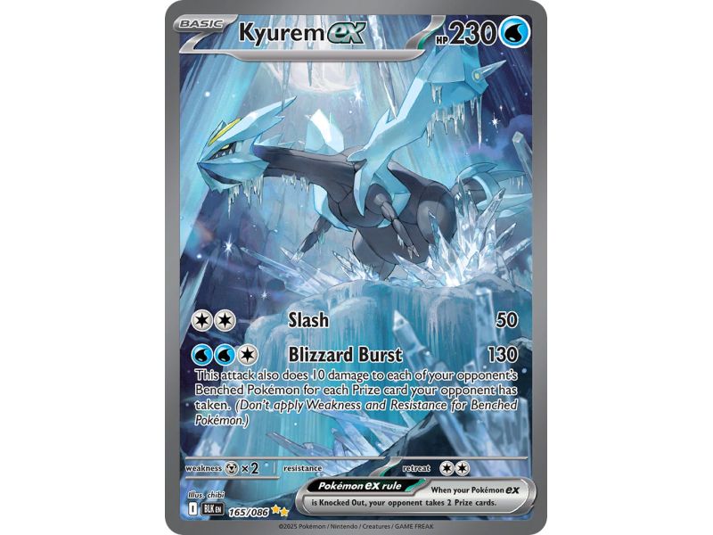 Kyurem ex (Special Illustration Rare) – Black Bolt SV10.5 | Carta POKEMON en México