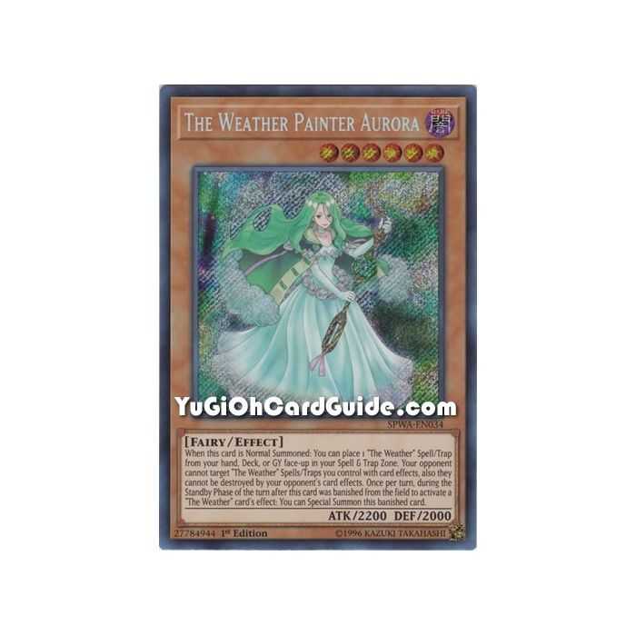 The Weather Painter Aurora (Secret Rare) – Spirit Warriors | Carta YUGIOH en México