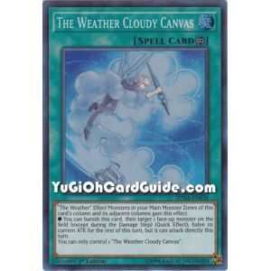 The Weather Cloudy Canvas (Super Rare) – Spirit Warriors | Carta YUGIOH en México