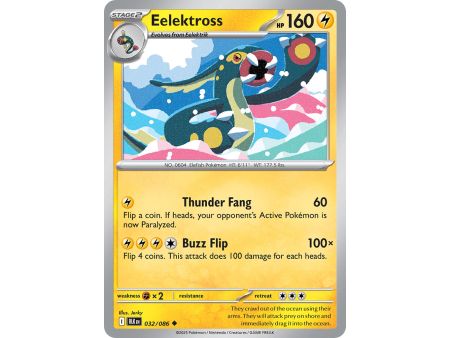 Eelektross (Poke Ball Pattern) – Black Bolt SV10.5 | Carta POKEMON en México